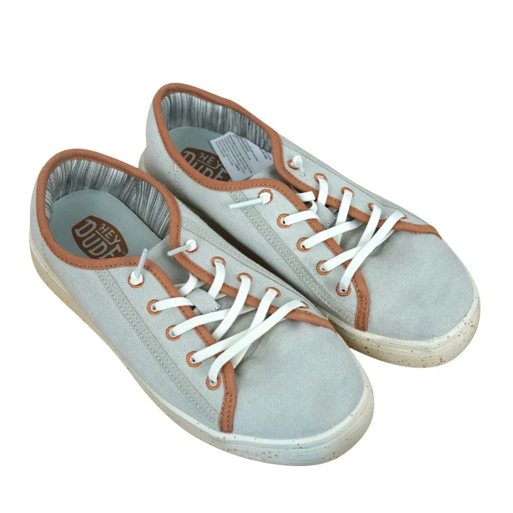Hey Dude‎ Kids Cody Coastline YT5 Oatmeal Chai Canvas Sneakers